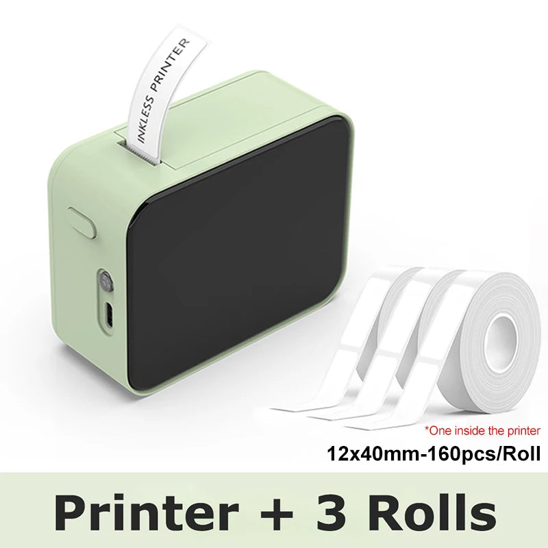 Marklife P15 Mini-Etikettendrucker, tragbarer thermischer Bluetooth-Klebepapierdrucker, Aufkleberhersteller, tintenlose Etikettenetikettiermaschine
