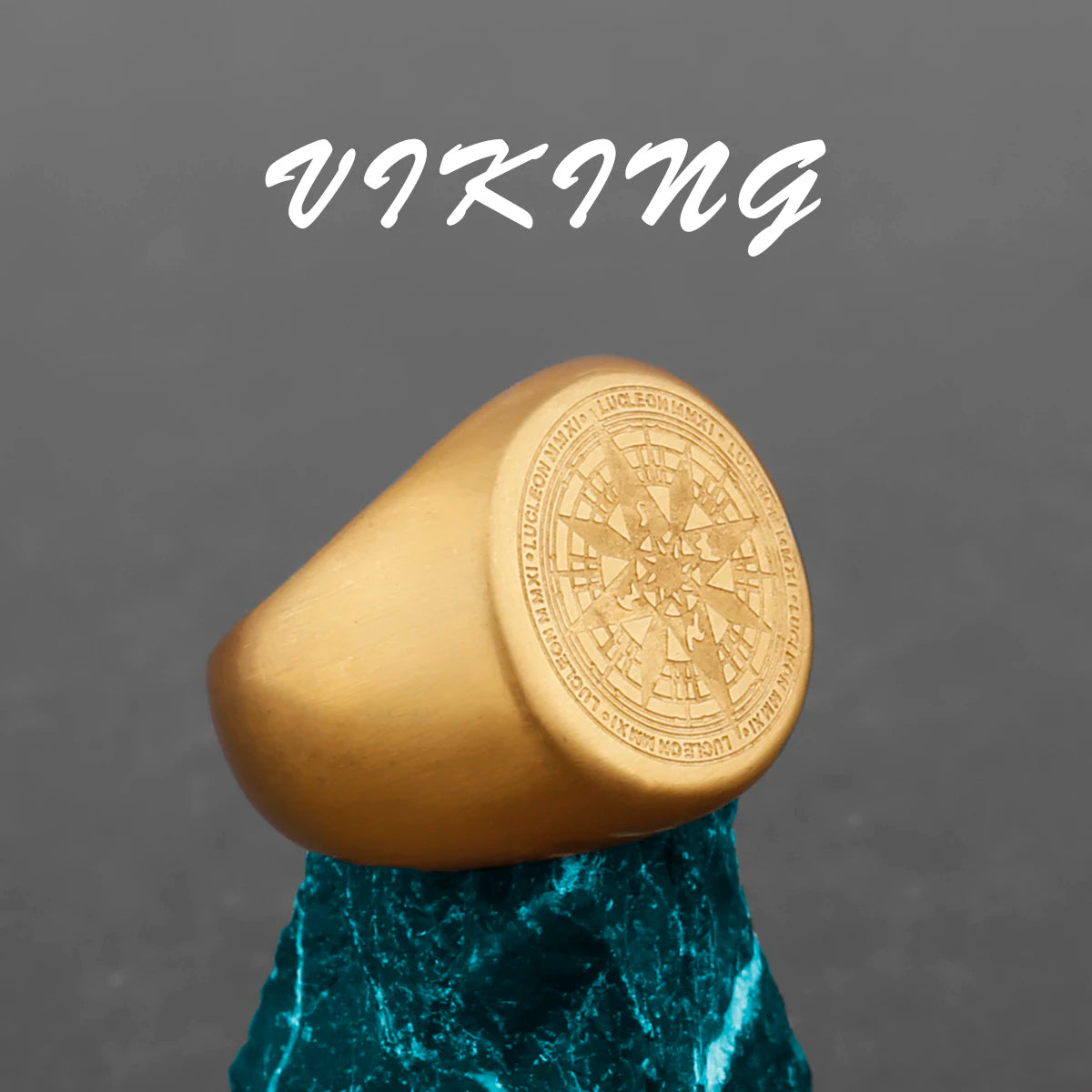 Nordic Viking Edelstahl Ring Anker Kompass Baum des Lebens Viking Rune Wolf Männer und Frauen Ring Schmuck Fabrik Großhandel
