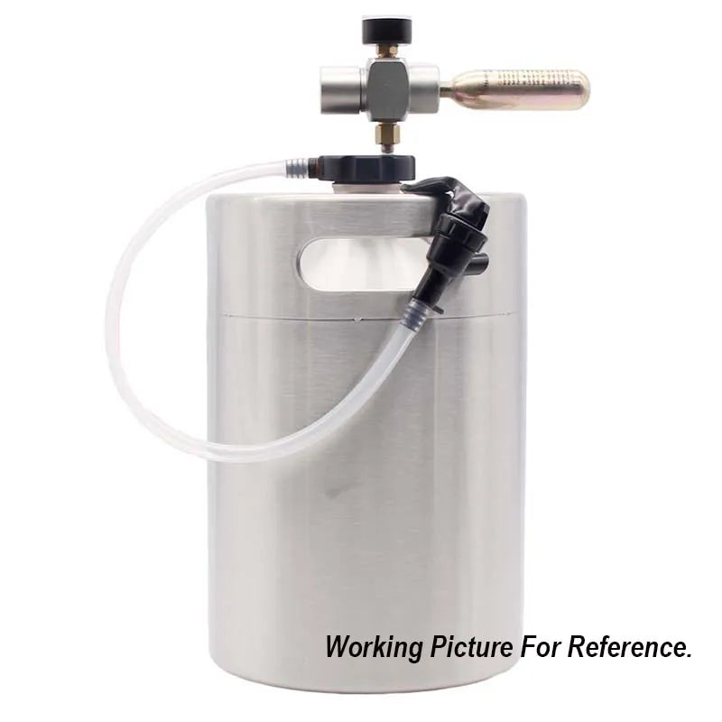 Mini Keg Basic Tap Kit Tragbarer Growler Dispenser Homebrew Bierfassungsausrüstung