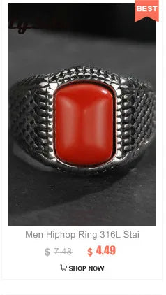 Edelstahl Männer Tier Ringe Fliegenden Adler Punk Rock Persönlichkeit für Männliche Freund Schmuck Kreativität Geschenk Anel Großhandel