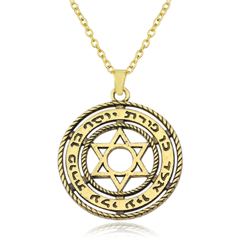 Supernatural Dean Lederseil Kupferfarbener Anhänger Kette Halskette für Damen Herren Winchester Jensen Ackles Amulett Vintage Schmuck Goth