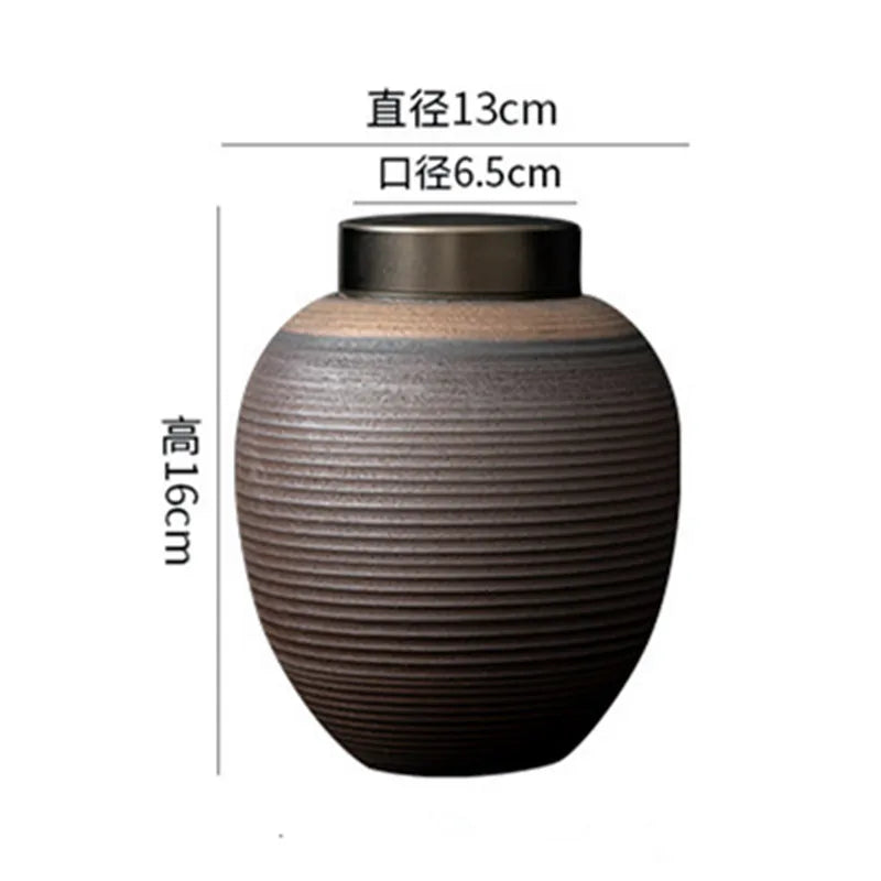 1100ml - Pet Urne, Hund Urne, Anpassbare Text, Japanischen WABISABI Stil, beerdigung Urnen für Hunde Katzen, in Liebevoller Erinnerung