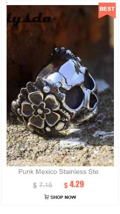 Edelstahl Männer Tier Ringe Fliegenden Adler Punk Rock Persönlichkeit für Männliche Freund Schmuck Kreativität Geschenk Anel Großhandel