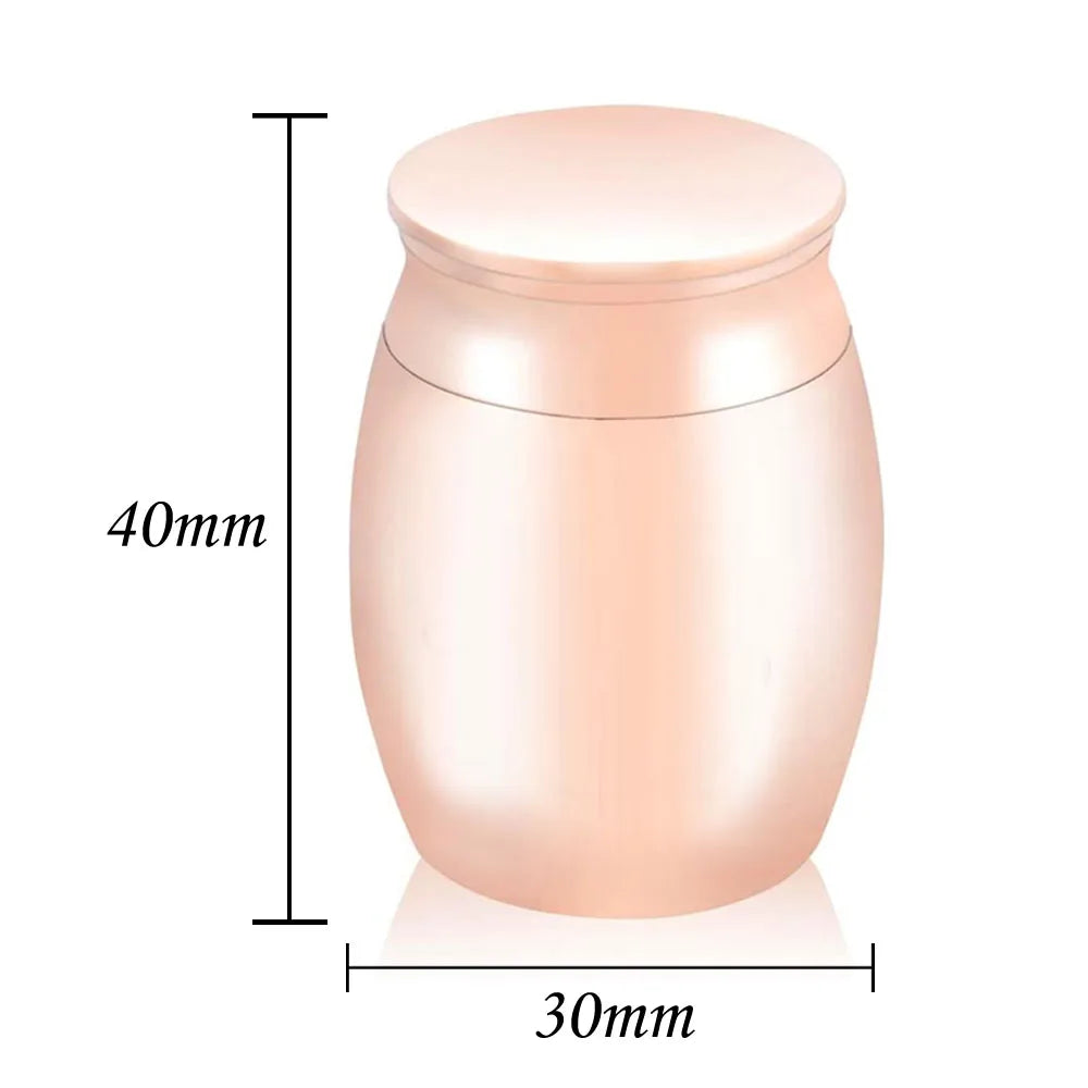 30x40MM Herz-förmigen hund pfote druck feuerbestattung asche urne exquisite Andenken asche jar mini pet urne gedenk haustier großen hund/welpen