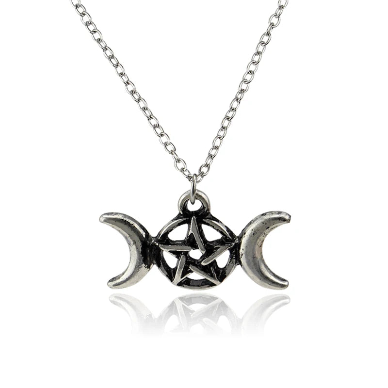 Supernatural Dean Lederseil Kupferfarbener Anhänger Kette Halskette für Damen Herren Winchester Jensen Ackles Amulett Vintage Schmuck Goth