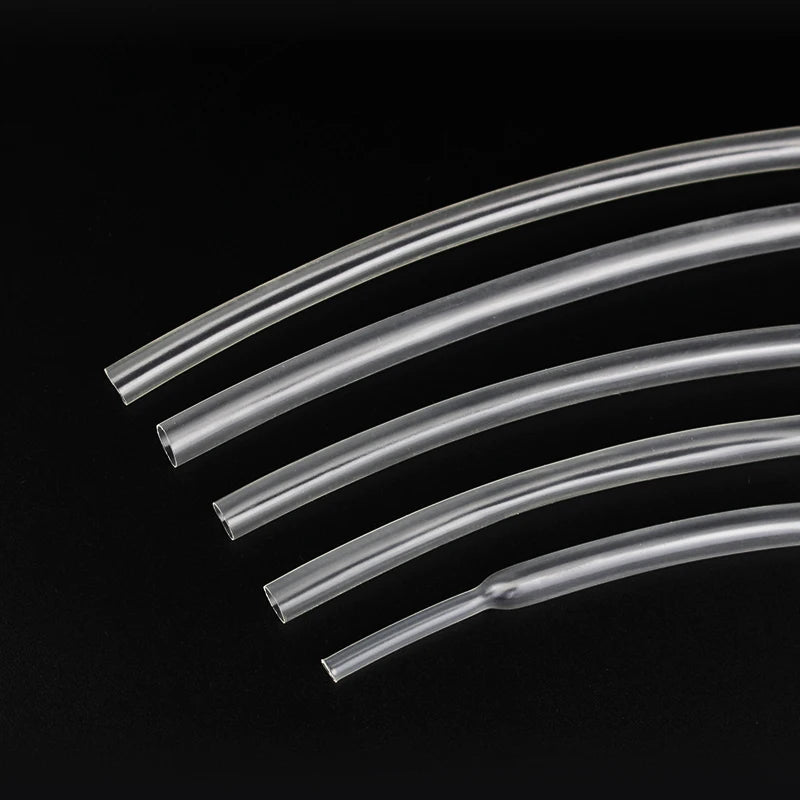 Transparent Klar Schrumpf Schlauch für usb protector Wrap Draht kits 2:1 DIY Stecker Schrumpf Schläuche Sleeving Wrap Draht kits