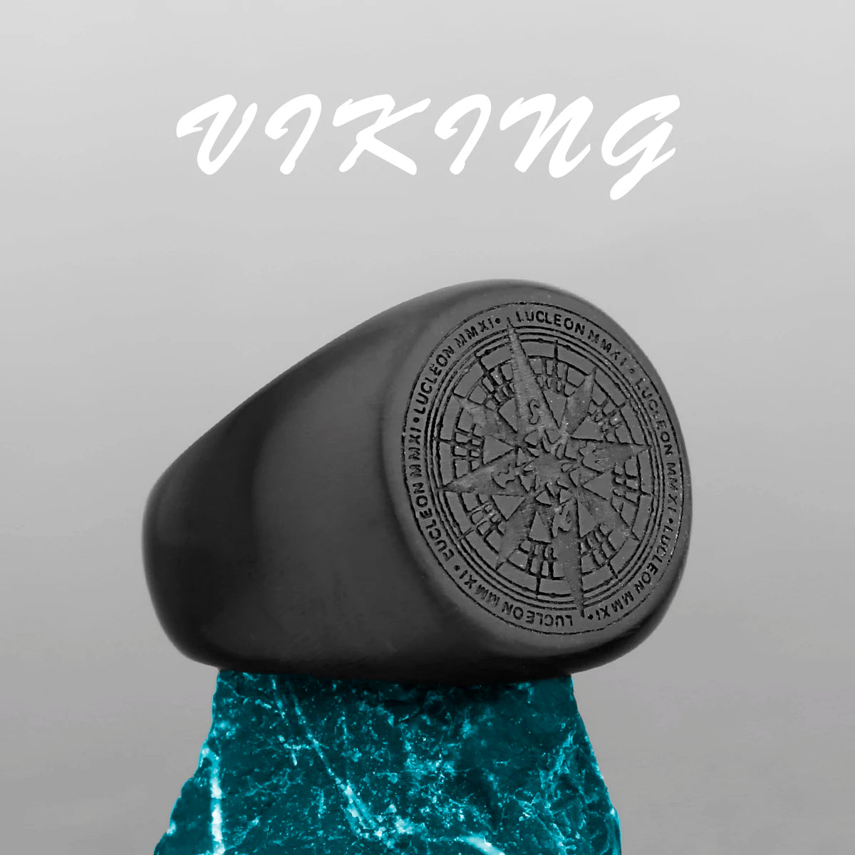 Nordic Viking Edelstahl Ring Anker Kompass Baum des Lebens Viking Rune Wolf Männer und Frauen Ring Schmuck Fabrik Großhandel