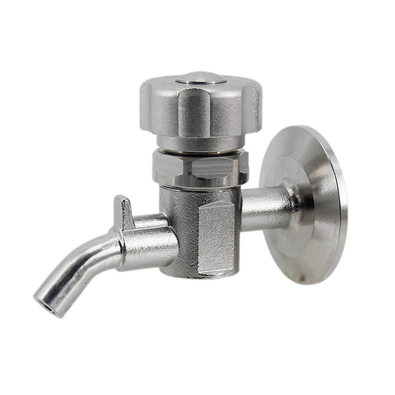 Marke Neue 1,5 "TC Probe Ventil Probenahme Spule 304 Edelstahl Konische Fermenter Zubehör Kostenloser Versand
