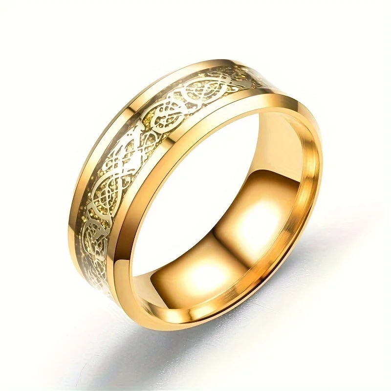 2025 Vintage Punk Große Dunkelblaue Stein Ringe für Männer Schmuck Zubehör Hochzeit Schmuck Vintage Zirkon Finger Ringe