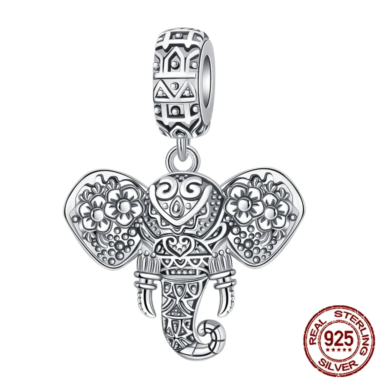 925 Sterling Silber Baum Blume Liebe für immer Familie Bead Pandent Charm Fit 4 MM Loch Durchmesser Armband DIY Bead Frau schmuck Geschenk