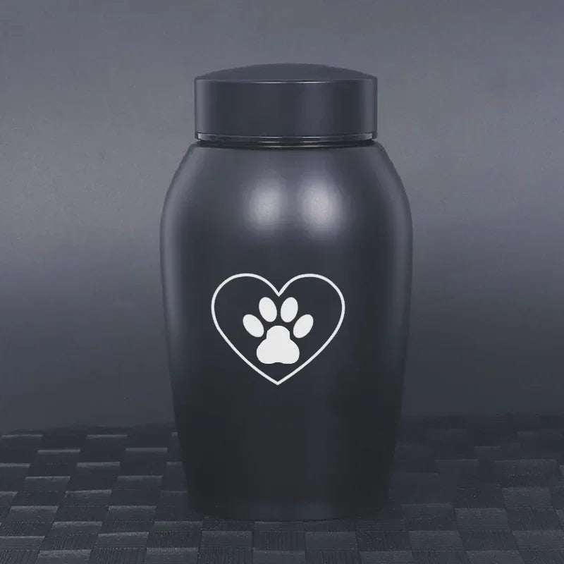2025, neue Edelstahl-Urne für Hunde, Katzen, Vögel, Maus, Feuerbestattung, Asche, Urne für Asche, für Haustiere, versiegelte Beerdigung für Hunde, Haustier-Souvenir-Glas