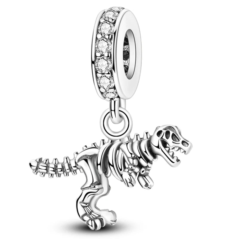 Heißer Verkauf Charms Perlen 925 Sterling Silber Farbe Bogen Kreuz Lebensbaum Perlen Fit DIY Original Armreif Charme Anhänger Schmuck