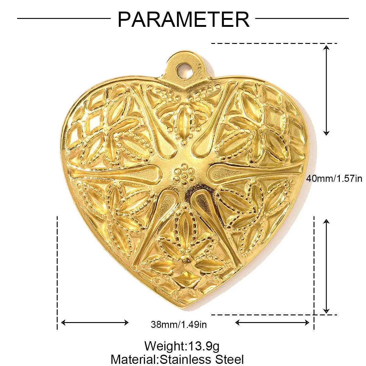 3 teile/los Französisch Retro Edelstahl Emaille Liebe Herz Halskette Anhänger Hamsa Hand DIY Ohrring Charme Frauen Große Kreuz Schmuck