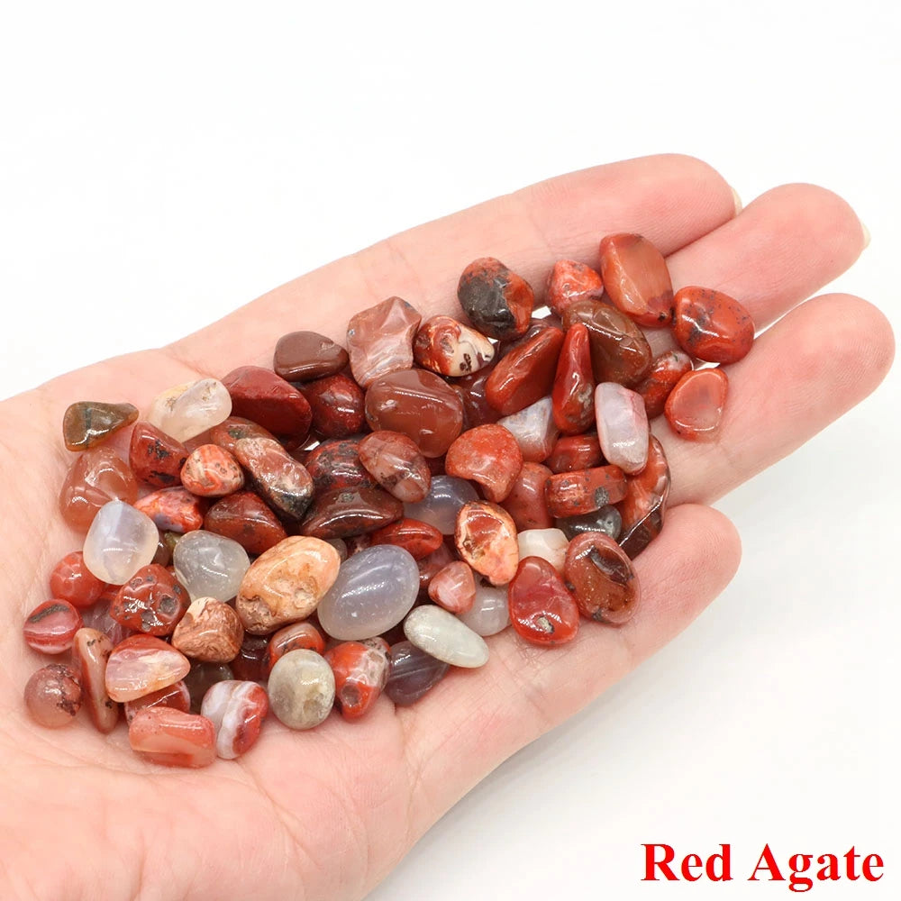Natürliche Steine Kies Kristalle Chip Quarz Erz Mineralien Reiki Heilung Trommelachate Probe Aquarium Home Dekoration