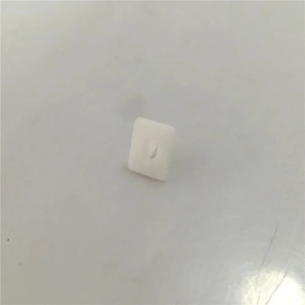10 Stück für grobe 7mm hohe 9,5mm Schnellverschluss-Drahtbefestigungsmuttern, Kunststoff-Clip, dekorative Schnalle für den Automobilbereich