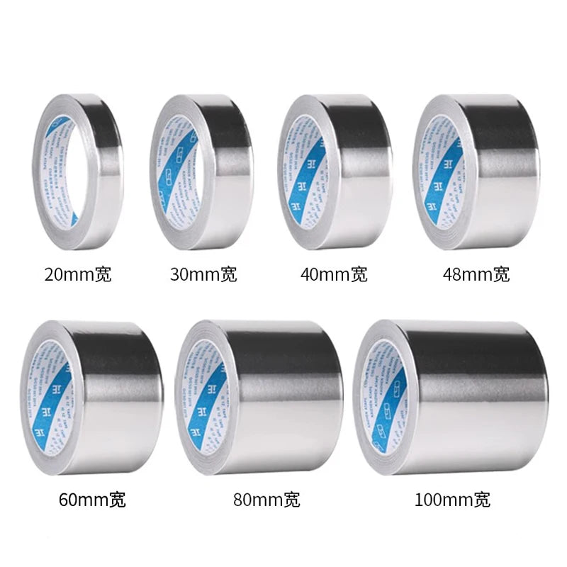 Aluminiumfolienband, wasserdichte Wärmedämmung, Hochtemperatur-Zinnfolienreparatur, auslaufsicheres, selbstklebendes Dichtungsband