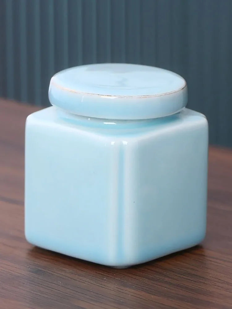 Pet Ashes Ceramic Container Hamster Cremation Personalized Coffin Small Dog Funeral Burial Urn Relics Memorial Places
