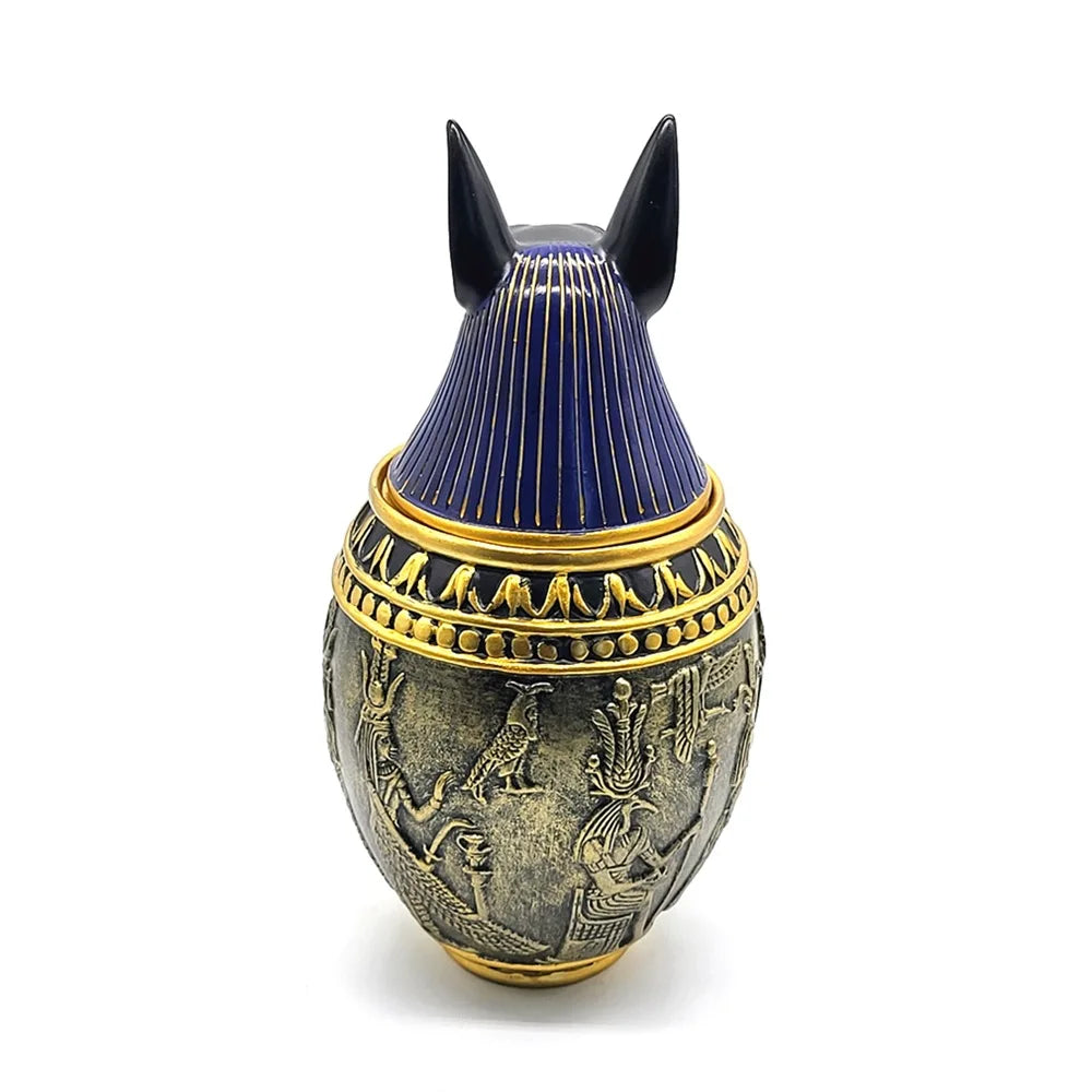 Gedenkurne für Haustiere und Menschen – Aschenbehälter aus Kunstharz, elegantes Andenken mit Gravur für Hunde, Katzen, Vögel und ewige Erinnerung