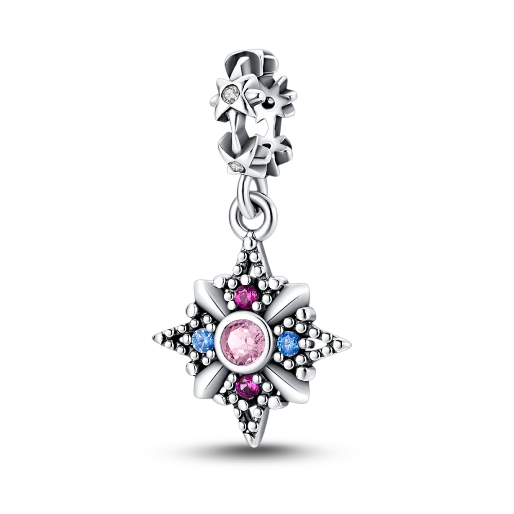Herzform Heißer Verkauf Klassisch Lila Retro 925 Silber Lotus Engel Muster Charms Perlen Fit 3mm Original Armband DIY schmuck Geschenk