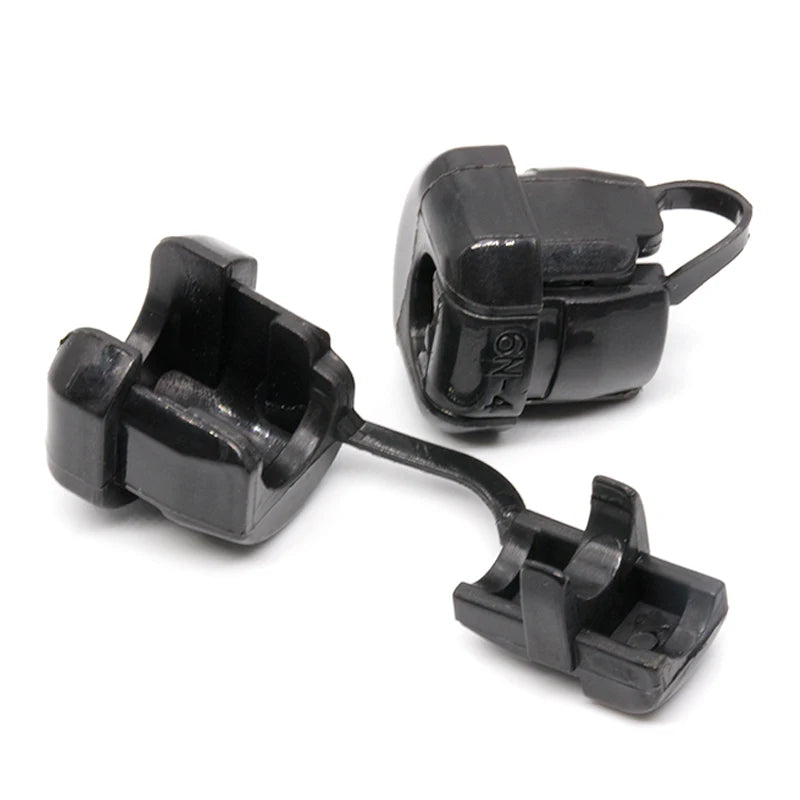 Nylon Netzkabel Schnalle Schutz Draht Hülse Chassis Draht Clip Feste Schnalle Kunststoff Karte Draht Schnalle 2P-4 6N-4 4N-4 7N-2 8P-2