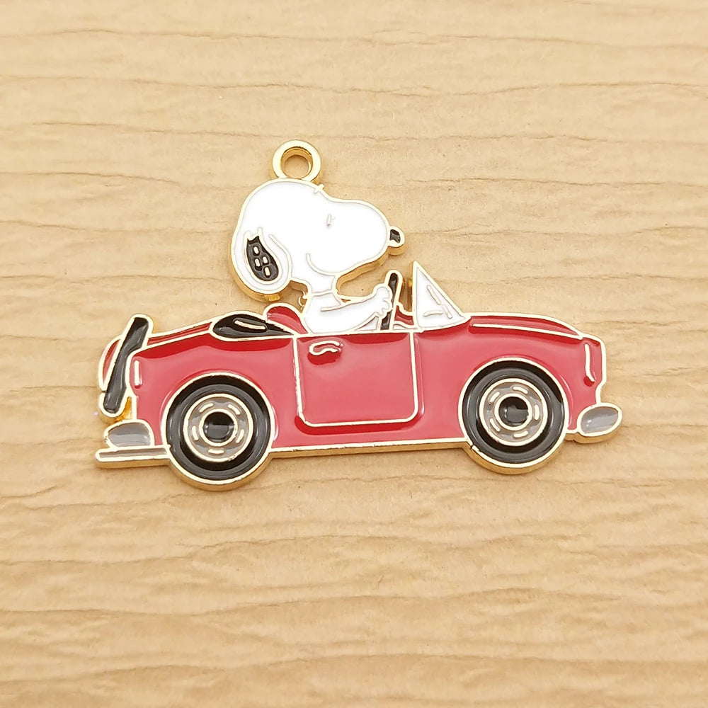 10 Stück Anime Cartoon Charm Schmuck Zubehör Diy Herstellung Emaille Halskette Armband Schlüsselanhänger Anhänger Handwerk Legierung Metall vergoldet