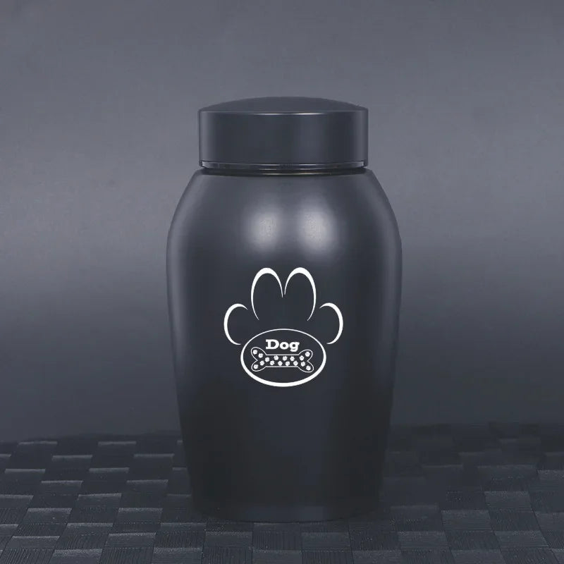 2025, neue Edelstahl-Urne für Hunde, Katzen, Vögel, Maus, Feuerbestattung, Asche, Urne für Asche, für Haustiere, versiegelte Beerdigung für Hunde, Haustier-Souvenir-Glas