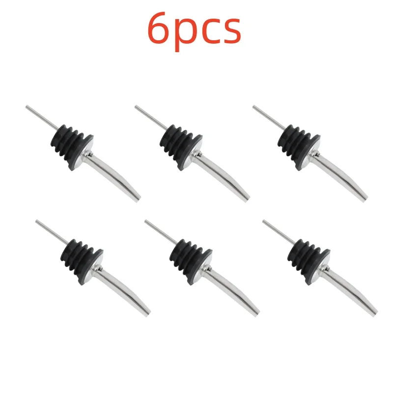 1/2/5 stücke Edelstahl Wein Gießen Wein Bar Cocktail Shaker Phantasie Shaker Mund Wein Flasche Stopper Ablauf flasche Stopper