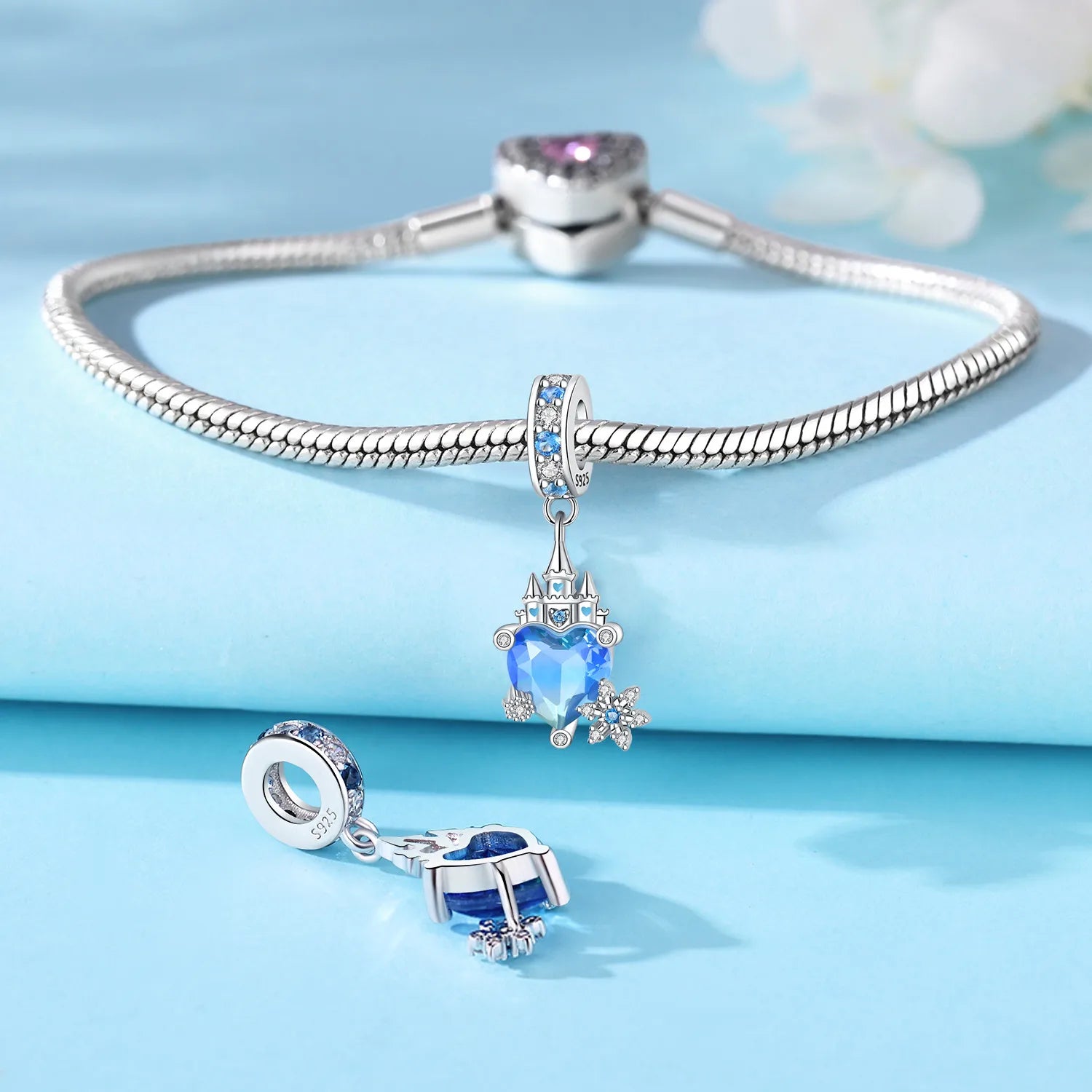 Original S925 Sterling Silber Märchen Der Nussknacker Charms Perlen Fit Armbänder Halskette DIY Party Geschenke Schmuck Zubehör