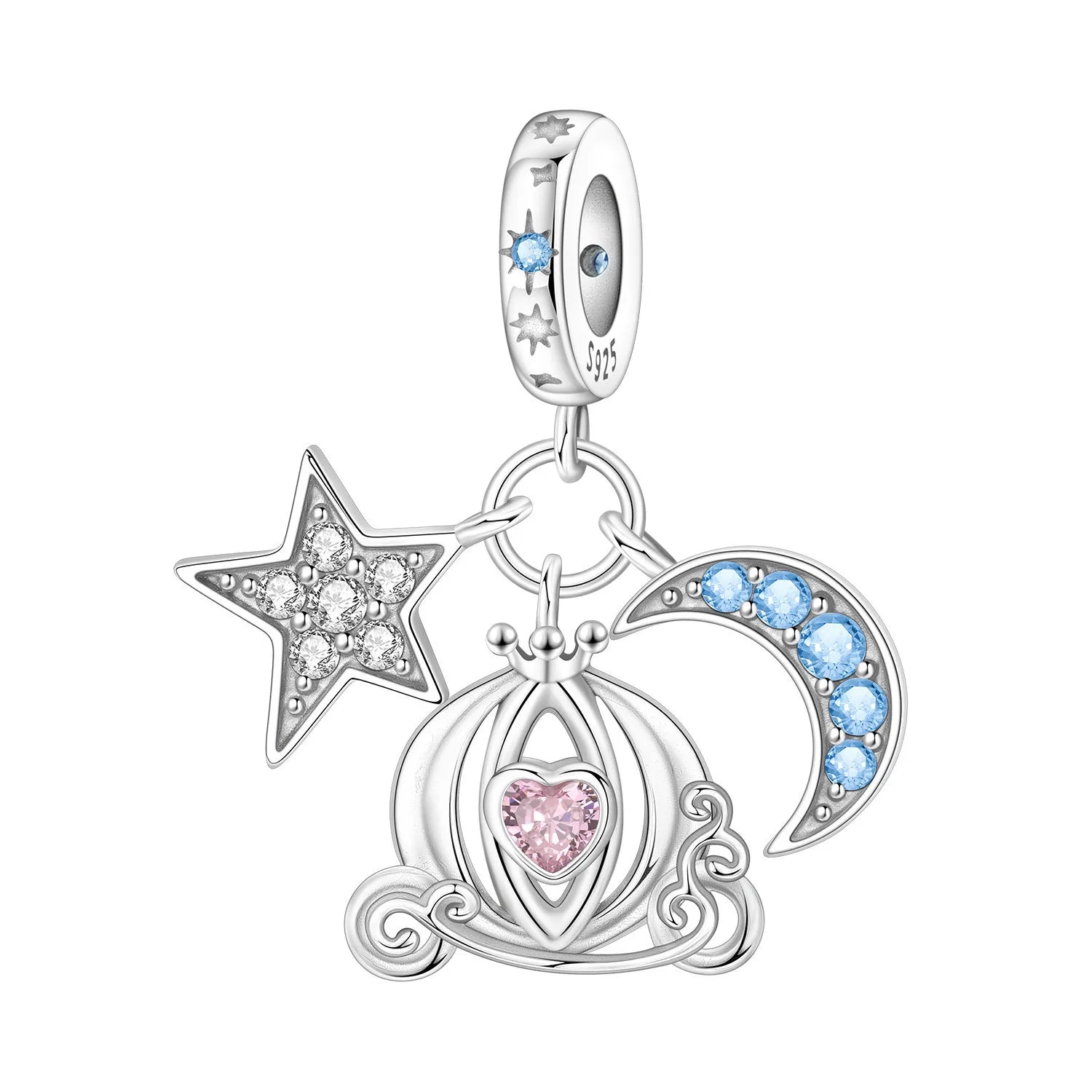 Original S925 Sterling Silber Märchen Der Nussknacker Charms Perlen Fit Armbänder Halskette DIY Party Geschenke Schmuck Zubehör