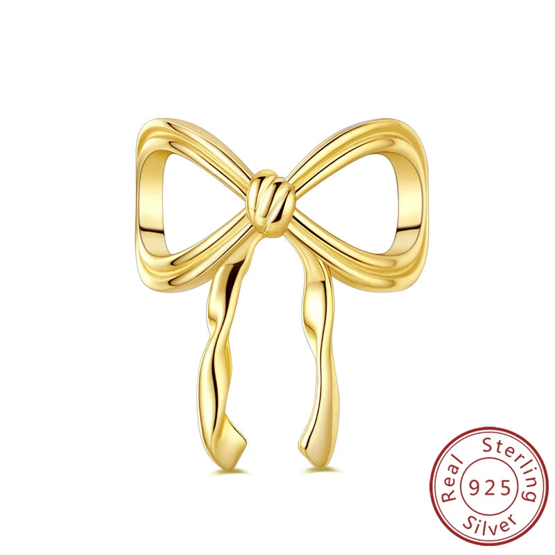 Original-Charm-Perlen aus 925er-Sterlingsilber, leuchtender, leuchtender Glühwürmchen-Schmetterlings-Anhänger für Armband-Charm-Schmuck