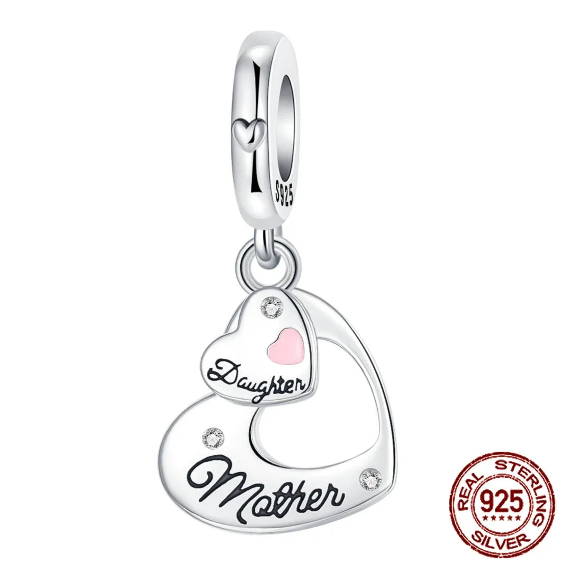 925 Sterling Silber Baum Blume Liebe für immer Familie Bead Pandent Charm Fit 4 MM Loch Durchmesser Armband DIY Bead Frau schmuck Geschenk