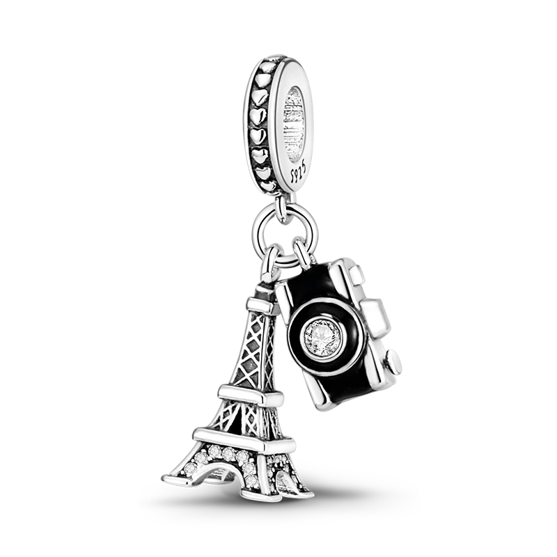 Echtes 925 Sterling Silber Buch Und Kaffeetasse Charms Fit Original Pand 3mm Armband Anhänger Perlen Frauen Edlen schmuck