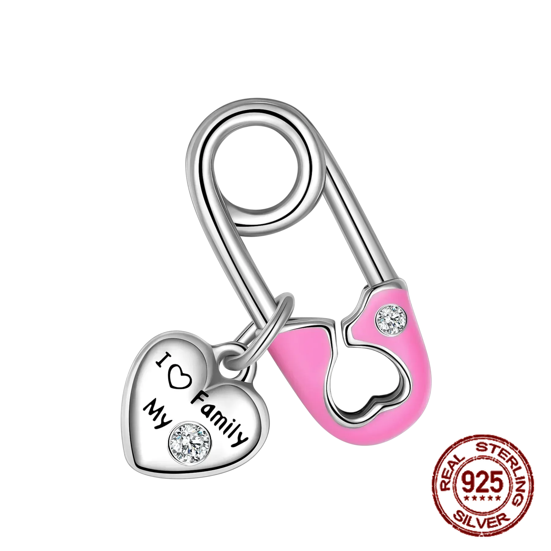 925 Sterling Silber Baum Blume Liebe für immer Familie Bead Pandent Charm Fit 4 MM Loch Durchmesser Armband DIY Bead Frau schmuck Geschenk