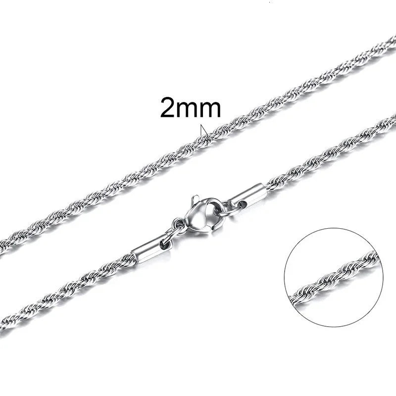 Vnox Herren-Halskette mit Erkennungsmarken-Anhänger aus Edelstahl, geometrische Hundemarken-Halsketten, Geschenk für Ihn, Schmuck