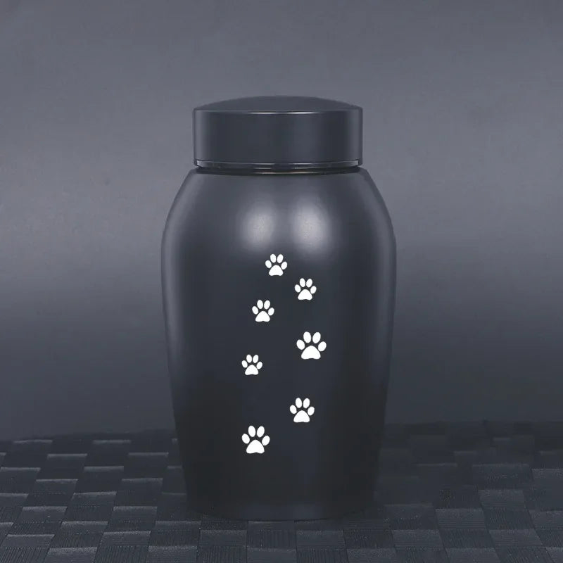 2025, neue Edelstahl-Urne für Hunde, Katzen, Vögel, Maus, Feuerbestattung, Asche, Urne für Asche, für Haustiere, versiegelte Beerdigung für Hunde, Haustier-Souvenir-Glas