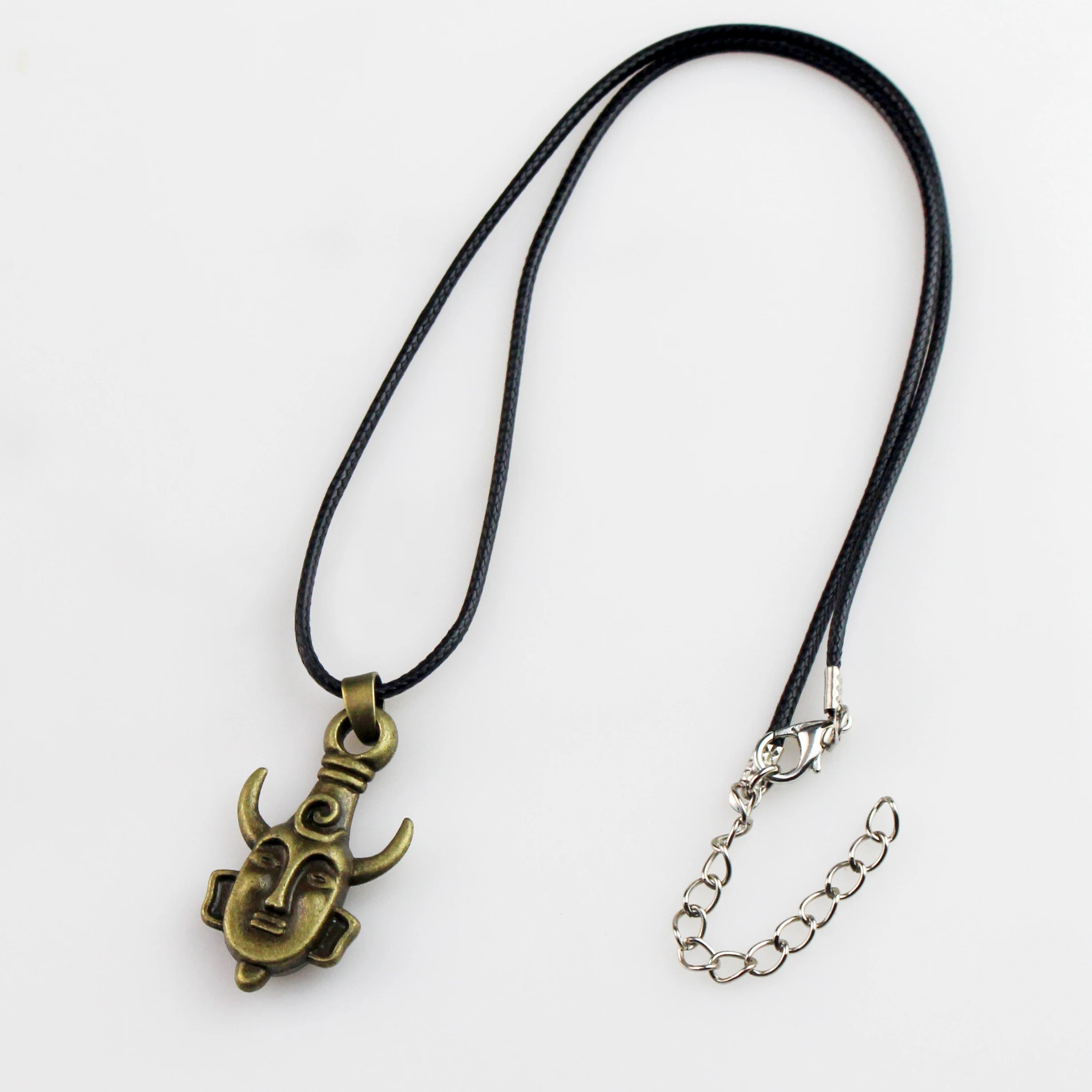 Supernatural Dean Leder Seil Kupferfarben Anhänger Kette Halskette für Frauen Männer Winchester Jensen Ackles Amulett Vintage Schmuck Goth