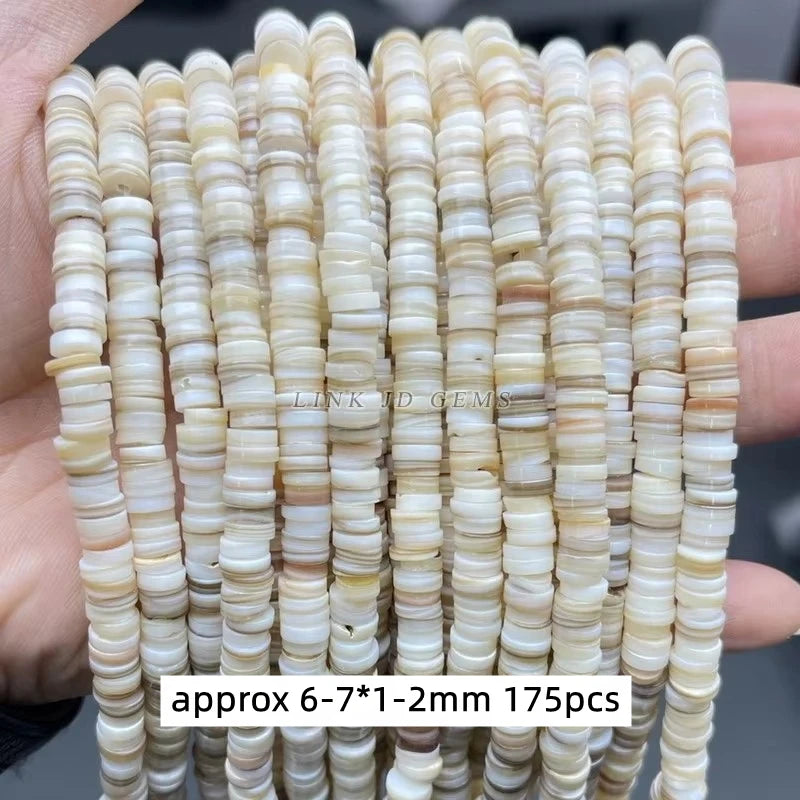 Natürliche Shell Perlen Unregelmäßige Form Glatte Perlen Lose Spacer Perlen Für Schmuck Machen Diy Ohrringe Halskette Zubehör Erkenntnisse