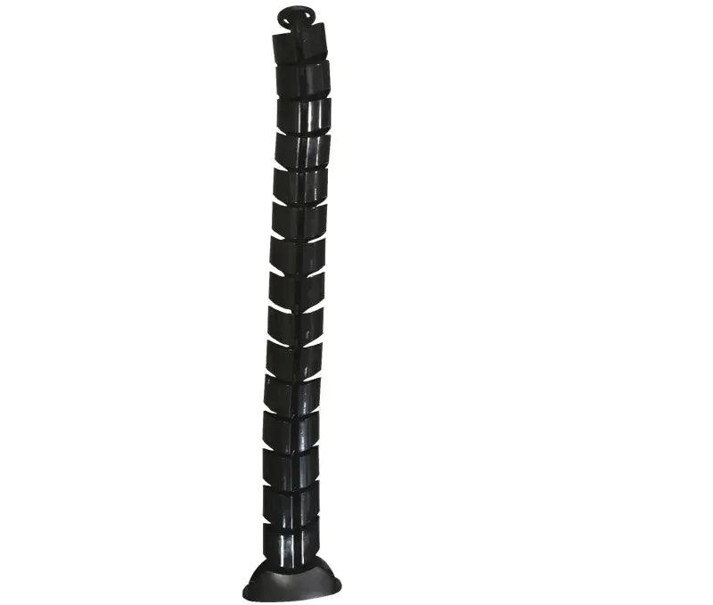 ISRTAO Verstellbare Kabelhülle unter dem Schreibtisch, Kabelablage, Workstation, Kabelmanagement, Schlangen-Organizer für ordentliche Kabelanordnung