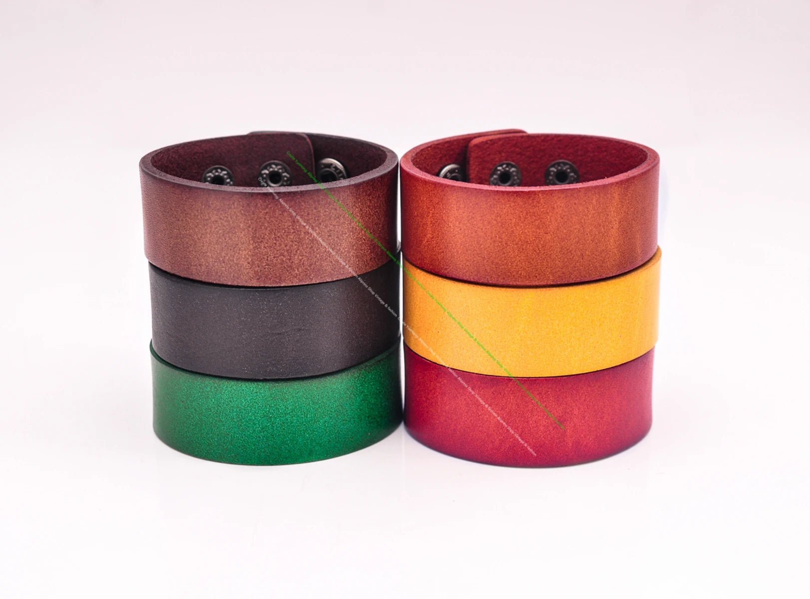 2,5 cm Bandbreite G601 Dunkelbraun Simply Stylish Single Wrap Echtleder Armband Armband Herren