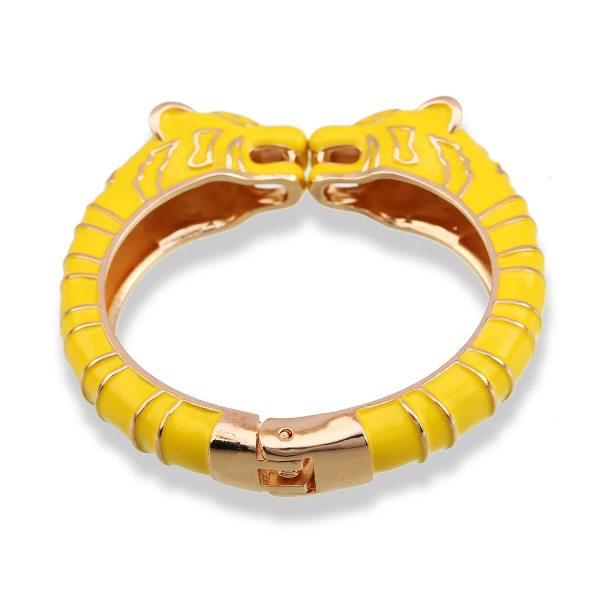 Kaymen neue Emaille bunte Tiger Armreif Manschette Armband für Frauen Mädchen Aussage mehrfarbige Mode Armreif Schmuck 15 Farben