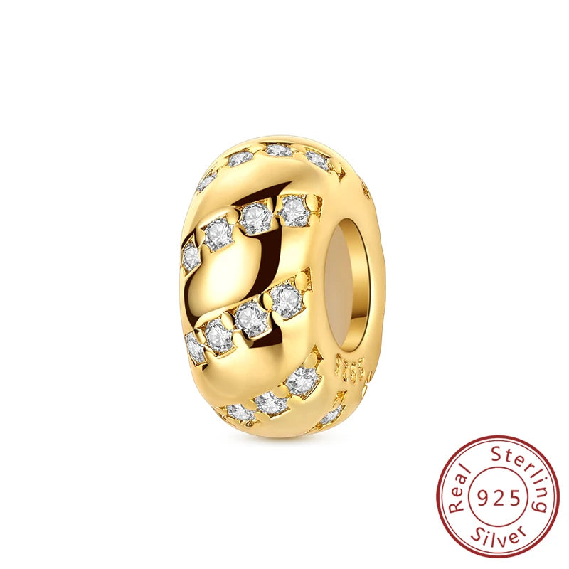 Original-Charm-Perlen aus 925er-Sterlingsilber, leuchtender, leuchtender Glühwürmchen-Schmetterlings-Anhänger für Armband-Charm-Schmuck