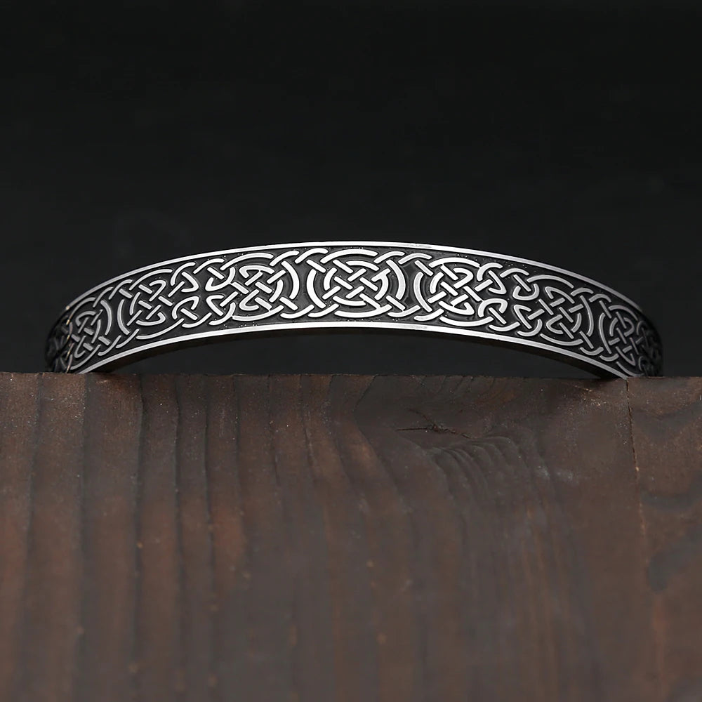 Nordic Retro Viking 316L Edelstahl Armbänder Für Männer Frauen Mode Kreative Manschette Armreifen Paar Schmuck Geschenke Dropshipping