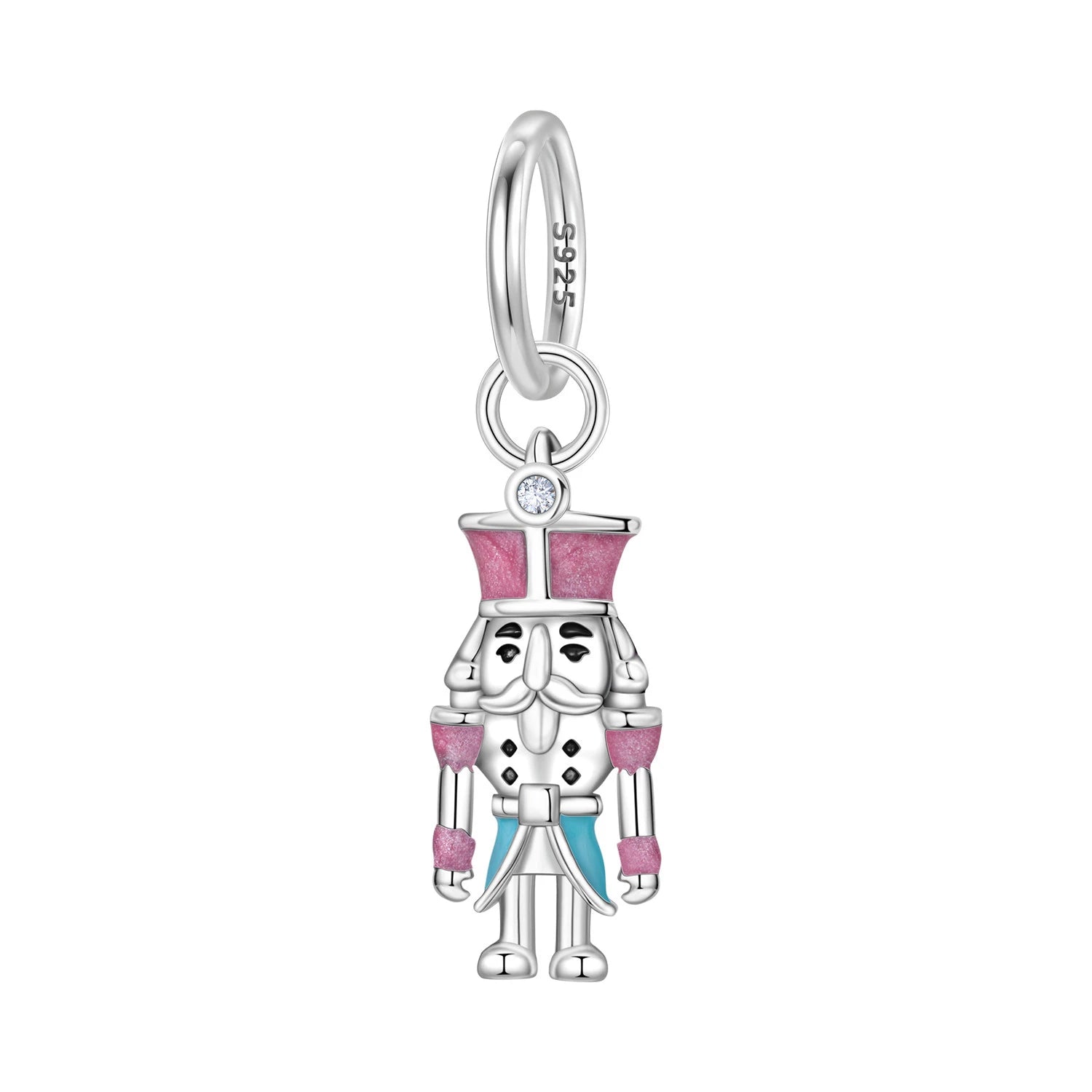 Original S925 Sterling Silber Märchen Der Nussknacker Charms Perlen Fit Armbänder Halskette DIY Party Geschenke Schmuck Zubehör