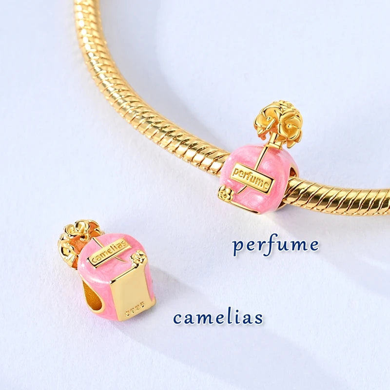 Original-Charm-Perlen aus 925er-Sterlingsilber, leuchtender, leuchtender Glühwürmchen-Schmetterlings-Anhänger für Armband-Charm-Schmuck