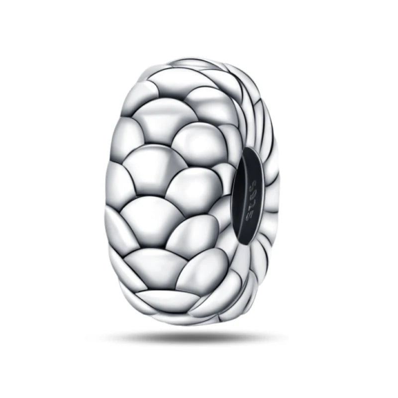 Heißer Verkauf Charms Perlen 925 Sterling Silber Farbe Bogen Kreuz Lebensbaum Perlen Fit DIY Original Armreif Charme Anhänger Schmuck