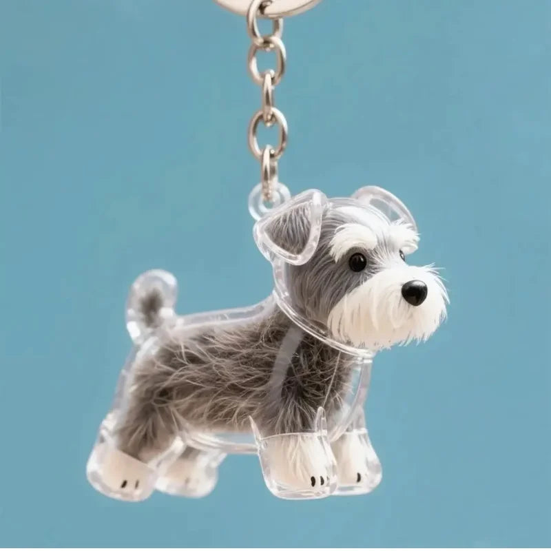 Hund Haar Lagerung Niedlichen Anhänger Schlüsselbund Tasche Anhänger Paar Auto Schlüssel Ketten Schmuck Souvenir Sammlung Geschenk Dekoration Zubehör