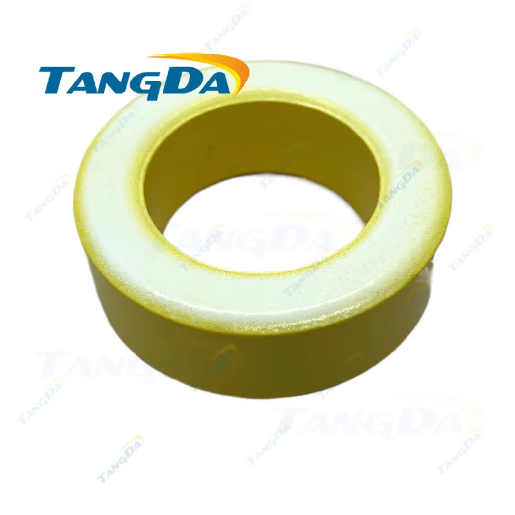 Tangda Eisen pulver kerne T300-26D OD * ID * HT 78*49*26mm 160nH/N2 75ue eisen staub core Ferrit Ringkern ringkern gelb weiß