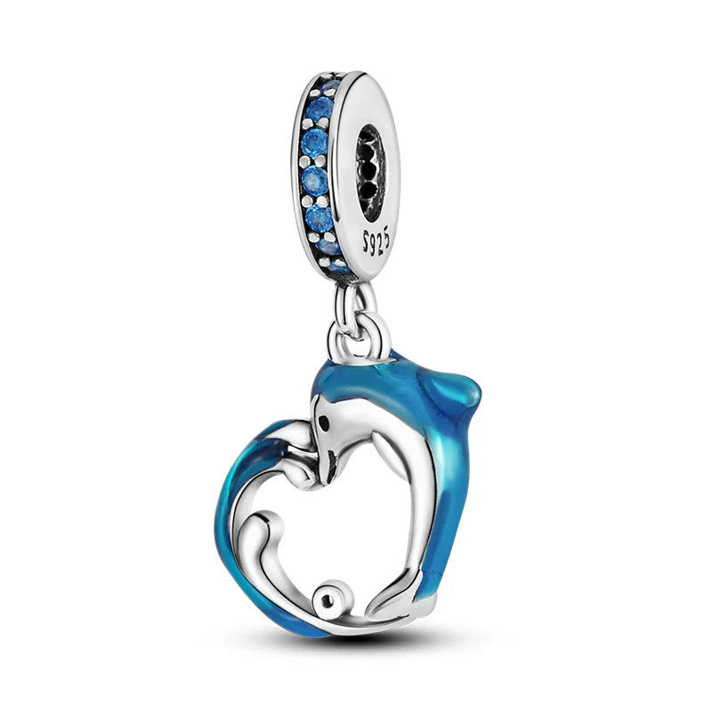 Echtes 925 Sterling Silber Buch Und Kaffeetasse Charms Fit Original Pand 3mm Armband Anhänger Perlen Frauen Edlen schmuck