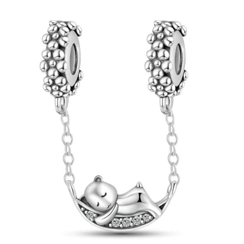 Heißer Verkauf Charms Perlen 925 Sterling Silber Farbe Bogen Kreuz Lebensbaum Perlen Fit DIY Original Armreif Charme Anhänger Schmuck