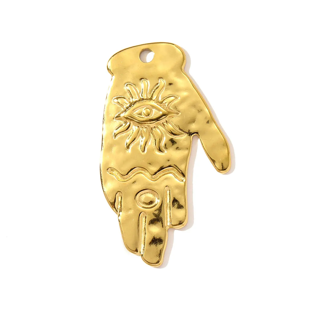 3 teile/los Französisch Retro Edelstahl Emaille Liebe Herz Halskette Anhänger Hamsa Hand DIY Ohrring Charme Frauen Große Kreuz Schmuck